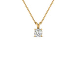 Load image into Gallery viewer, Cushion Lab Diamond Solitaire Pendant For Women 14K Gold
