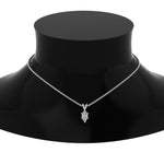 Load image into Gallery viewer, Marquise Lab Diamond Solitaire Pendant For Women 14K Gold
