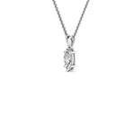 Load image into Gallery viewer, Marquise Lab Diamond Solitaire Pendant For Women 14K Gold
