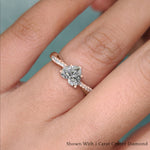 Load image into Gallery viewer, Lab Diamond Twisted Style Engagement Ring 14K Gold
