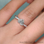 Load image into Gallery viewer, Lab Diamond Twisted Style Engagement Ring 14K Gold
