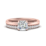 Load image into Gallery viewer, 0.50 To 5 Carat Eternity Wedding Band Hidden Halo  Lab Diamond Ring With 14K Gold
