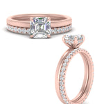 Load image into Gallery viewer, 0.50 To 5 Carat Eternity Wedding Band Hidden Halo  Lab Diamond Ring With 14K Gold
