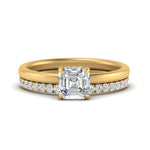Load image into Gallery viewer, 0.50 To 5 Carat Eternity Wedding Band Hidden Halo  Lab Diamond Ring With 14K Gold
