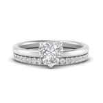 Load image into Gallery viewer, 0.50 To 5 Carat Eternity Wedding Band Hidden Halo  Lab Diamond Ring With 14K Gold
