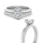 Load image into Gallery viewer, IGI certified 0.50 To 5 Carat Lab Diamond Hidden Halo Ring With Half Eternity Band 14K Gold
