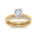 Load image into Gallery viewer, IGI certified 0.50 To 5 Carat Lab Diamond Hidden Halo Ring With Half Eternity Band 14K Gold
