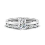 Load image into Gallery viewer, 0.50 To 5 Carat Hidden Halo Engagement Ring Wedding Band 14K Gold

