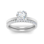 Load image into Gallery viewer, 0.50 To 5 Carat Hidden Halo Engagement Ring Wedding Band 14K Gold
