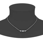 Load image into Gallery viewer, Horizontal Marquise Cut Lab Diamond Stacking Necklace
