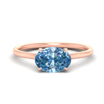 Load image into Gallery viewer, horizontal-oval-4-prong-vivid-blue-engagement-ring-in-rose-gold-fd11749ovrgvbluesleep-nl-rg.jpg?v=1788845159