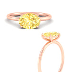 Load image into Gallery viewer, horizontal-oval-4-prong-vivid-yellow-engagement-ring-in-rose-gold-fd11749ovrgvyellowangle3-nl-rg.jpg?v=1788845201