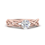 Load image into Gallery viewer, 1.50 Ct. Round Cut Lab Diamond Solitaire Engagement Ring 14K Gold
