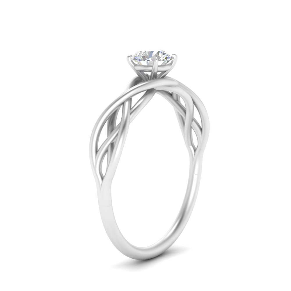 1.50 Ct. Round Cut Lab Diamond Solitaire Engagement Ring 14K Gold