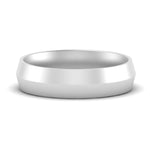 Load image into Gallery viewer, 12 MM Comfort Fit Knife Edge Stack Mens Band In 14k White Gold | Cuts &amp; Carat
