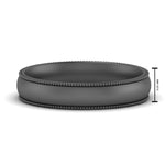 Load image into Gallery viewer, 2MM To 6MM Milgrain Comfort Fit Stack Anniversary Ring
