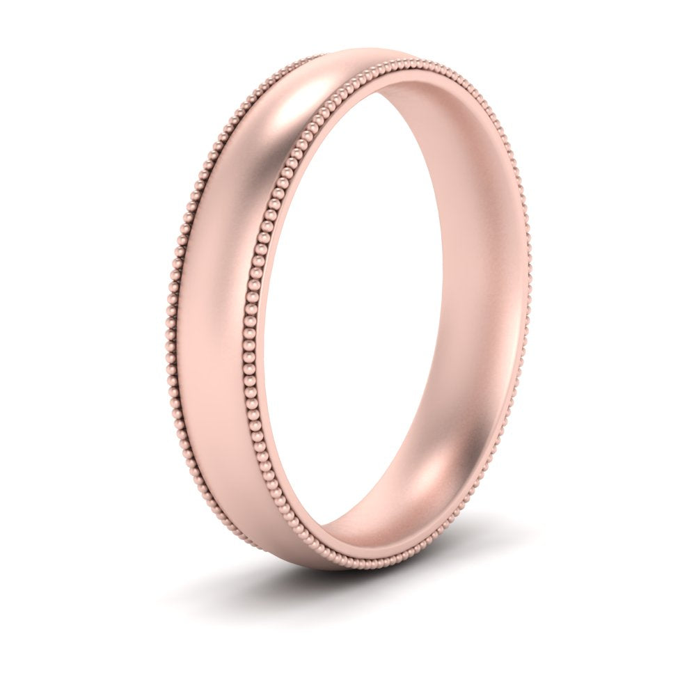 2MM To 6MM Milgrain Comfort Fit Stack Anniversary Ring