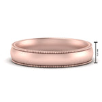 Load image into Gallery viewer, 2MM To 6MM Milgrain Comfort Fit Stack Anniversary Ring
