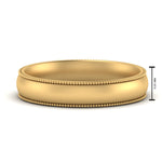 Load image into Gallery viewer, 2MM To 6MM Milgrain Comfort Fit Stack Anniversary Ring
