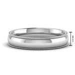 Load image into Gallery viewer, 2MM To 6MM Milgrain Comfort Fit Stack Anniversary Ring
