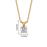 Load image into Gallery viewer, one-carat-round-4-prong-solitaire-diamond-pendant-in-FDPD8469ANGLE1-RO-1.00-YG-HW_480x480.jpg?v=1765777908