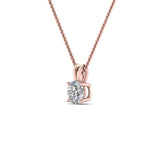 Load image into Gallery viewer, Round Cut Lab Diamond 4 Prong Solitaire Pendant For Women
