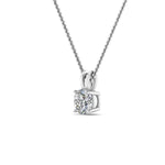 Load image into Gallery viewer, Round Cut Lab Diamond 4 Prong Solitaire Pendant For Women
