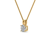 Load image into Gallery viewer, Round Cut Lab Diamond 4 Prong Solitaire Pendant For Women

