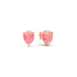 Load image into Gallery viewer, one-carat-vivid-pink-pear-cut-3-prong-earring-in-rose-gold-fdear10411pepinkangle1-1.00ct-nl-rg.jpg