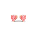 Load image into Gallery viewer, one-carat-vivid-pink-pear-cut-3-prong-earring-in-rose-gold-fdear10411pepinkangle3-1.00ct-nl-rg.jpg