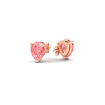 Load image into Gallery viewer, one-carat-vivid-pink-pear-cut-3-prong-earring-in-rose-gold-fdear10411pepinkangle4-1.00ct-nl-rg.jpg