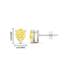 Load image into Gallery viewer, one-carat-vivid-yellow-pear-cut-3-prong-earring-in-white-gold-fdear10411peyellowangle2-1.00ct-nl-wg-hw.jpg
