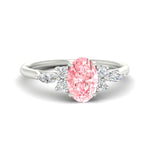 Load image into Gallery viewer, oval-cut-vivid-pink-marquise-floral-engagement-ring-in-white-gold-fdenr11764ovgvpinksleep-nl-wg.jpg