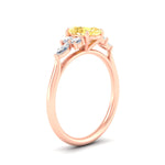 Load image into Gallery viewer, oval-cut-vivid-yellow-marquise-floral-engagement-ring-in-rose-gold-fdenr11764ovgvyellowangle2-nl-rg.jpg