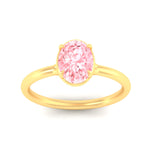 Load image into Gallery viewer, oval-shaped-collet-set-solitaire-vivid-pink-engagement-ring-in-yellow-gold-fdenr11593ovgvpinkangle5-nl-yg.jpg