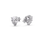 Load image into Gallery viewer, Fancy Colored Diamond Pear Shaped Stud Earring