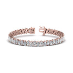 Load image into Gallery viewer, Pear Cut Lab Diamond Tennis Bracelet

