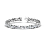 Load image into Gallery viewer, Pear Cut Lab Diamond Tennis Bracelet

