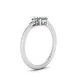 Load image into Gallery viewer, Lab diamond 3 Stone Cathedral Engagement Rings 14K Gold
