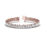 Load image into Gallery viewer, Pear Cut Lab Diamond Tennis Bracelet
