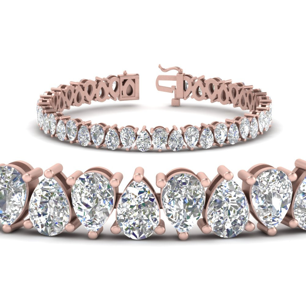 20 carat tennis bracelet sales