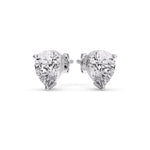 Load image into Gallery viewer, Fancy Colored Diamond Pear Shaped Stud Earring