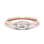 Load image into Gallery viewer, petite-bezel-set-asscher-cut-diamond-engagement-ring-in-rose-gold-fdenr9175assleep-nl-rg.jpg