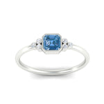 Load image into Gallery viewer, petite-bezel-set-asscher-cut-vivid-blue-engagement-ring-in-white-gold-fdenr9175asgvblueangle5-nl-wg.jpg