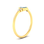 Load image into Gallery viewer, petite-bezel-set-asscher-cut-vivid-blue-engagement-ring-in-yellow-gold-fdenr9175asgvblueangle2-nl-yg.jpg
