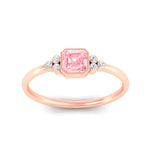 Load image into Gallery viewer, petite-bezel-set-asscher-cut-vivid-pink-engagement-ring-in-rose-gold-fdenr9175asgvpinkangle5-nl-rg.jpg