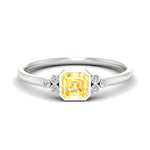 Load image into Gallery viewer, petite-bezel-set-asscher-cut-vivid-yellow-engagement-ring-in-white-gold-fdenr9175asgvyellowsleep-nl-wg.jpg