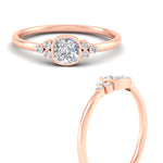 Load image into Gallery viewer, petite-bezel-set-cushion-cut-diamond-engagement-ring-in-rose-gold-fdenr9175cuangle3-nl-rg.jpg