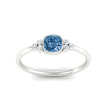Load image into Gallery viewer, petite-bezel-set-cushion-cut-vivid-blue-engagement-ring-in-white-gold-fdenr9175cugvblueangle5-nl-wg.jpg