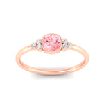 Load image into Gallery viewer, petite-bezel-set-cushion-cut-vivid-pink-engagement-ring-in-rose-gold-fdenr9175cugvpinkangle5-nl-rg.jpg